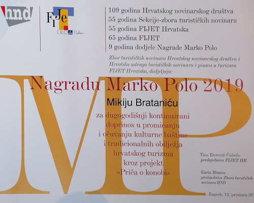 Miki-Bratanić-Nagrada-Marko-Polo-Plaketa